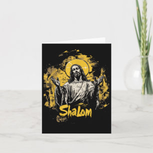 Jesus Shalom der Herr, mein Frieden, der Herr ist  Karte