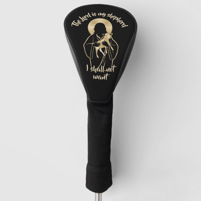 Jesus Shepherd Golf Headcover (Vorderseite)