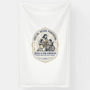 Jesus-Shirt für Eltern mit besonderen Bedürfnissen Banner