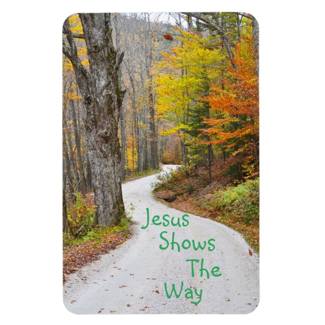 Jesus Shows The Way Magnet (Vertikal)