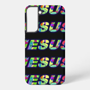 Jesus singt in mehreren Farben Samsung Galaxy Hülle