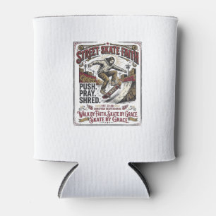 Jesus Skate Longboard Shirt Christlich Dosenkühler