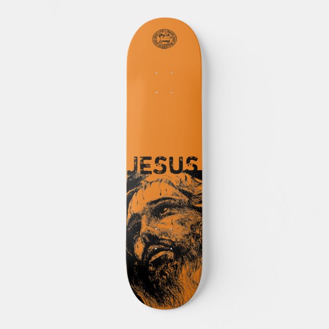 JESUS - Skateboard, 8 1/8" Deck Skateboard (Vorderseite)