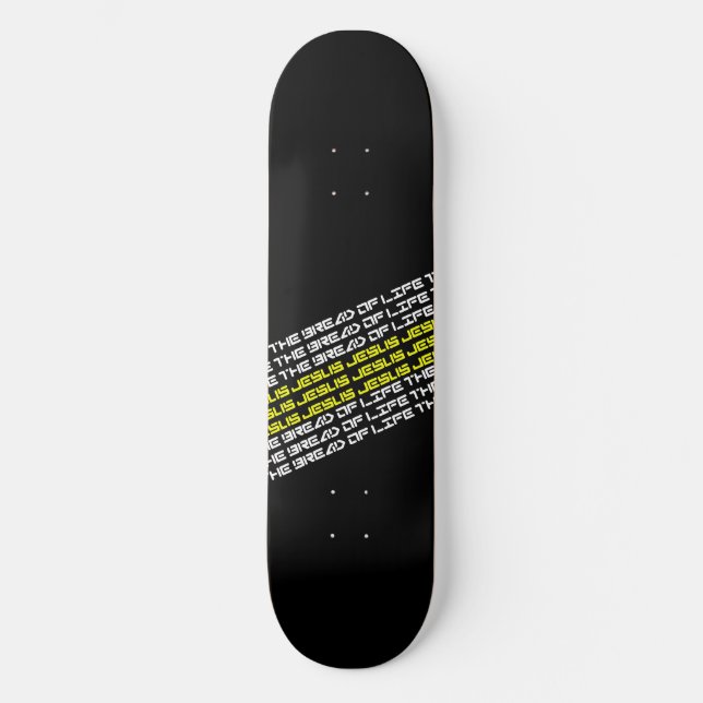 Jesus-Skateboard Skateboard (Vorderseite)