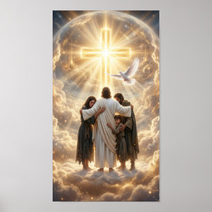 Jesus sorgt dafür poster