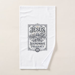Jesus Soundwellen Frequenz Jesus Soundwellen Frequ Handtuch