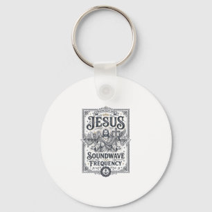 Jesus Soundwellen Frequenz Jesus Soundwellen Frequ Schlüsselanhänger