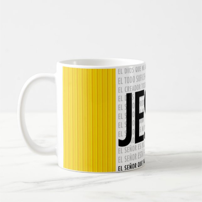 Jesus-Spanisch Kaffeetasse (Links)