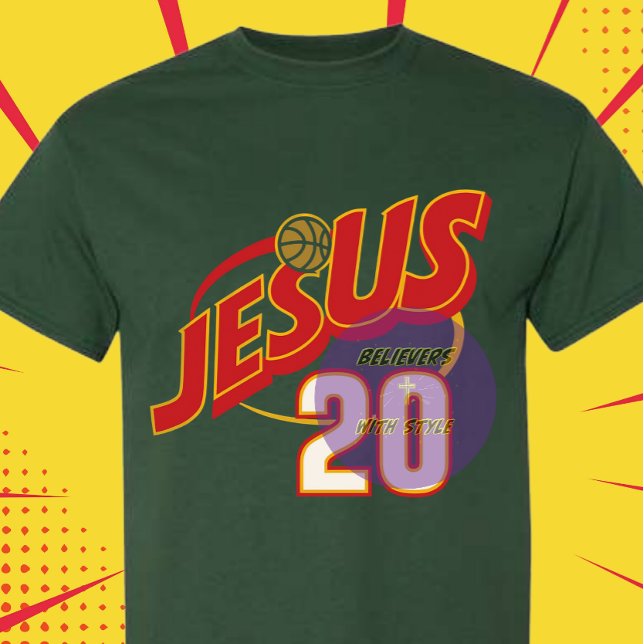 JESUS - Sports 20 - Christian T-Shirt (Von Creator hochgeladen)