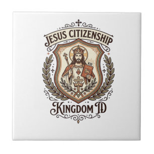 Jesus Staatsbürgerschaft Königreich ID Jesus Staat Fliese