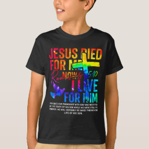 Jesus starb für mich, jetzt lebe ich für ihn Chris T-Shirt