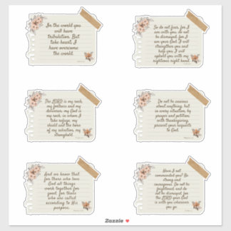 Jesus Sticker, Bibelverse, Sticker, Quotenaufklebe Aufkleber