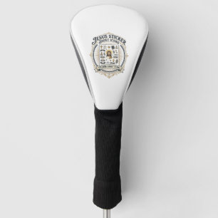 Jesus-Sticker-Set-Icons Jesus-Sticker-Set-Symbol Golf Headcover