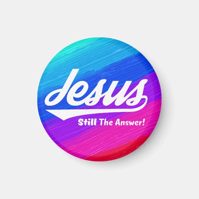 Jesus Still the Answer Magnet (Vorne)