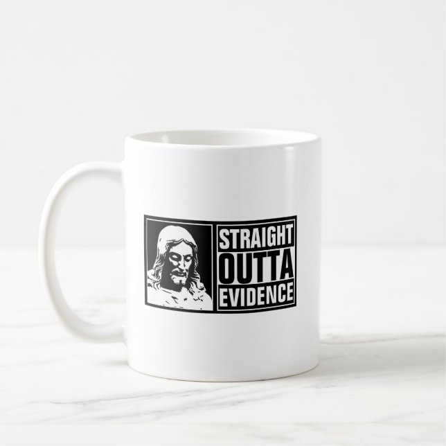 Jesus Straight Outlet Evidence Mug (Gauche)
