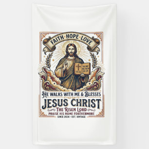 Jesus-Surf-T-Shirt Inspirierender Glaube Banner
