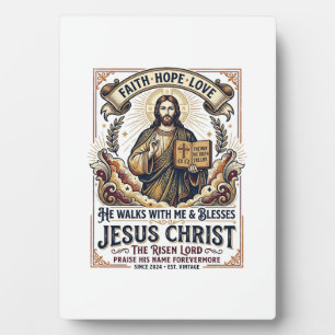 Jesus-Surf-T-Shirt Inspirierender Glaube Fotoplatte