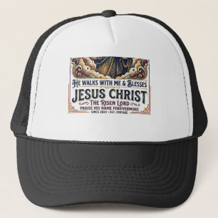 Jesus-Surf-T-Shirt Inspirierender Glaube Truckerkappe
