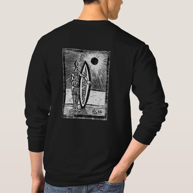 Jesus Surfer T-Shirt (Rückseite)