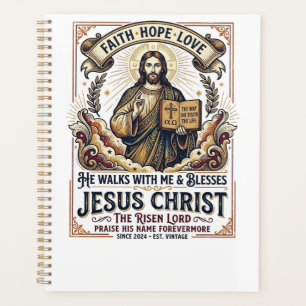 Jesus Surft T-Shirt Inspirierender Glaube Planer