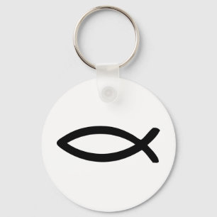 Jesus-Symbolfische Schlüsselanhänger