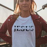 Jesus T - Shirt<br><div class="desc">Christlicher T - Shirt für Frauen mit Jesus in eleganter Kalligrafie mit "das Leben, der Weg, die Wahrheit" Schrift in Beweisform. Dieses trendige, moderne Design ist das perfekte Geschenk- und Modestatement. Mit unserem Christlichen T - Shirt für Frauen und eleganter Kalligraphie stärken Sie Ihr Vertrauen. Dieses trendige und moderne Design...</div>