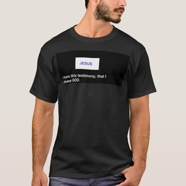 JESUS T-Shirt (Vorderseite)