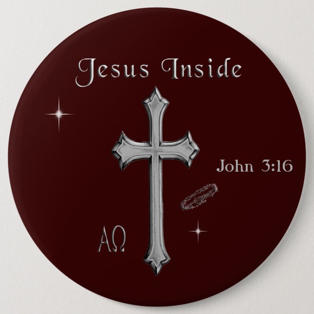Jesus T - Shirt Button (Vorderseite)