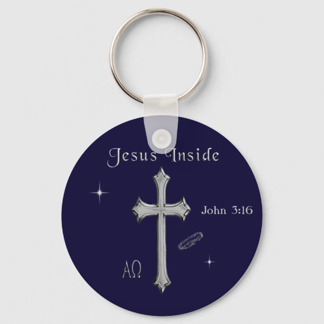 Jesus T - Shirt Schlüsselanhänger (Vorderseite)
