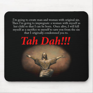 Jesus. Tah Dah!!! Mousepad