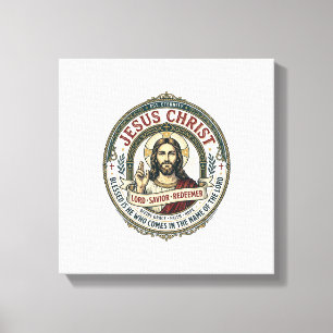 Jesus Tanz Ballerina Studio Grafik T-Shirt Christl Leinwanddruck