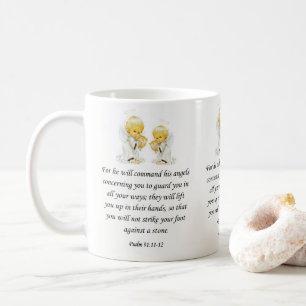 Jesus-Tasse Psalm 91,11-12 Kaffeetasse