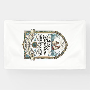 Jesus Taufurkunde Stil Jesus Taufurkunde Banner