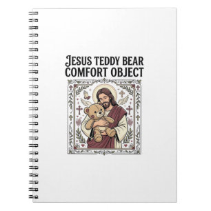 Jesus-Teddybär-Trostobjekt Jesus-Teddybär-C Notizblock