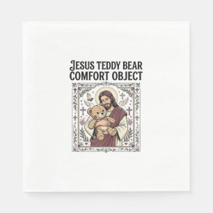 Jesus-Teddybär-Trostobjekt Jesus-Teddybär-C Serviette