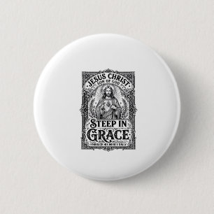 Jesus Teeliebhaber Grafik T-Shirt Christlich Button