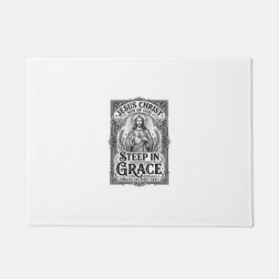 Jesus Teeliebhaber Grafik T-Shirt Christlich Fußmatte