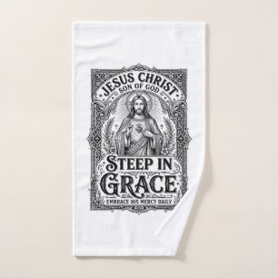 Jesus Teeliebhaber Grafik T-Shirt Christlich Handtuch
