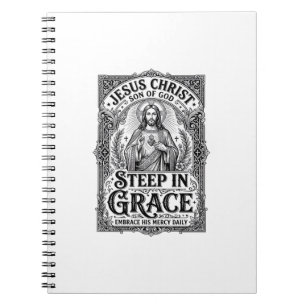 Jesus Teeliebhaber Grafik T-Shirt Christlich Notizblock