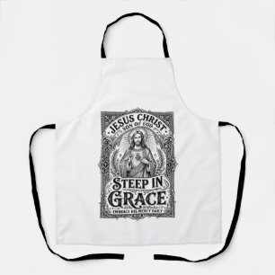 Jesus Teeliebhaber Grafik T-Shirt Christlich Schürze