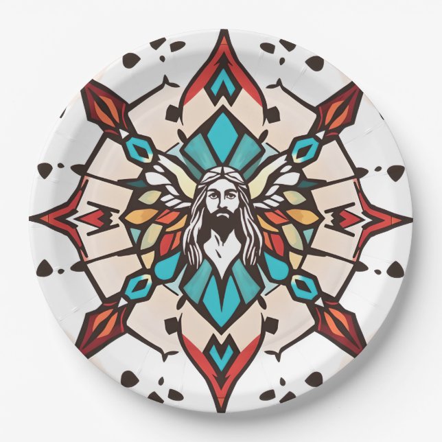 Jesus Teller! Pappteller (Vorderseite)