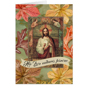 Jésus tenant l'hostie eucharistique avec des anges