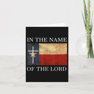 Jesus Texas Christlich Karte