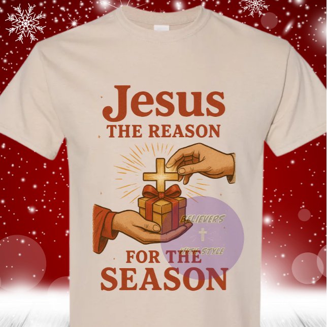 Jesus, The reason for the season - Christmas T-Shirt (Von Creator hochgeladen)