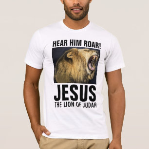 JESUS THE ROARING LION OF JUDAH, T - SHIRT