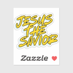 JESUS THE SAVIOR AUFKLEBER
