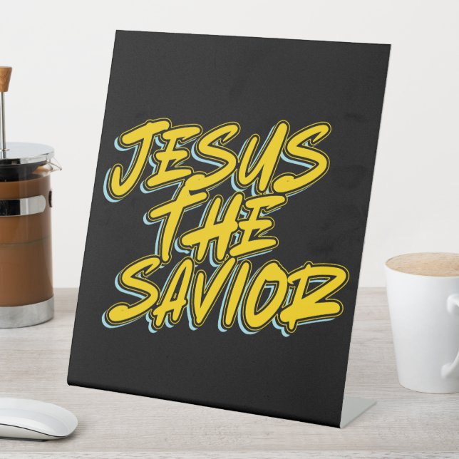 JESUS THE SAVIOR SOCKELSCHILD (In Situ)
