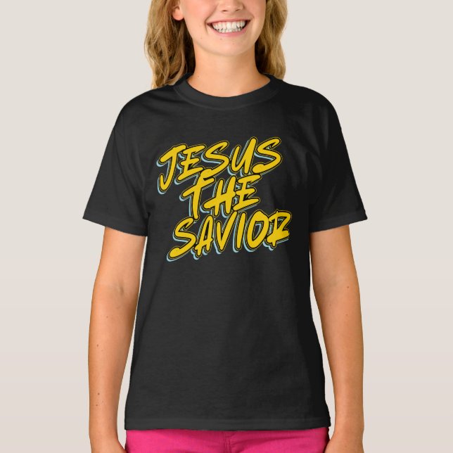 JESUS THE SAVIOR T-Shirt (Vorderseite)