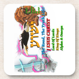 Jesus The Way ,The Truth. Life! Lion Of Judah Getränkeuntersetzer