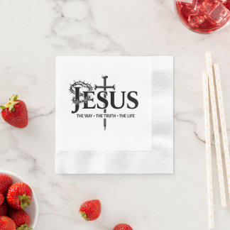 Jesus the way, the truth, the life! serviette